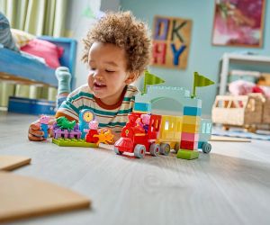LEGO® DUPLO® Peppa Pig Влакът на дядо Прасенце 10466 