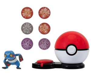 Pokemon Покемон игра Изненадваща атака Croagunk+Poke Ball