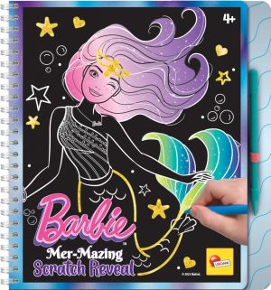 Lisciani Scratch Reveal Скречбук Русалка Barbie