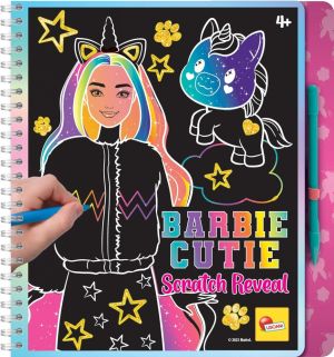 Lisciani Scratch Reveal Скречбук сладурче Barbie