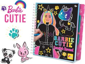 Lisciani Scratch Reveal Скречбук сладурче Barbie