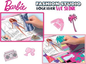Lisciani Папка модно студио Заедно блестим Barbie 