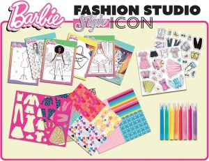 Lisciani Папка модно студио Модна икона Barbie