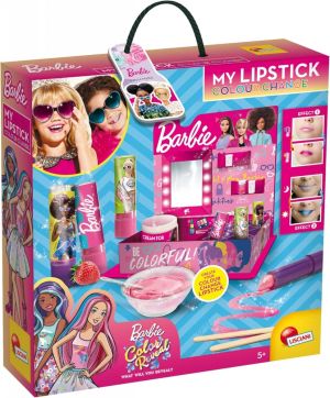 Lisciani Направи си сам червило с промяна на цвета Barbie