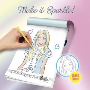Lisciani Книжка за оцветяване с холографски ефект Barbie