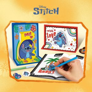Lisciani 2в1 Раница с комплект за рисуване Stitch