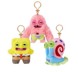 FUGGLER Зъбато Чудовище Spongebob Ключодържател, асортимент