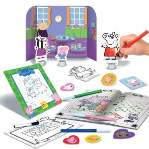 Lisciani 2в1 Раница с комплект за рисуване Peppa Pig