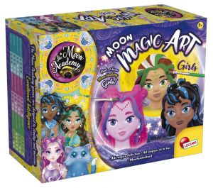 Lisciani The Magic Academy Гипсови фигурки на момичета за оцветяване и декориране