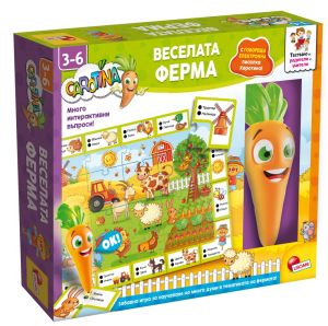 Lisciani Carotina Образователна интерактивна игра Веселата ферма