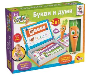 Lisciani Carotina Образователна интерактивна игра Букви и думи 2 в 1