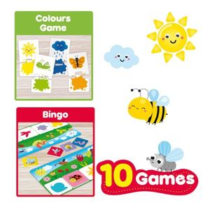 Lisciani Carotina Образователни игри и пъзели 10 в 1
