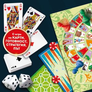  Lisciani Ludoteca Комплект настолни игри Колекция от 100+ класически игри