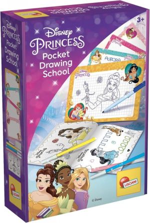 Lisciani Училище по рисуване Pocket Disney Princess