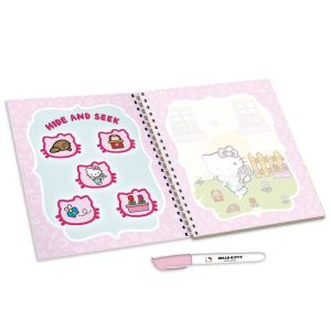 Lisciani Книжка за рисуване с вода Hello Kitty 