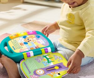 Fisher Price Laugh & Learn Образователна книжка с рими на български език