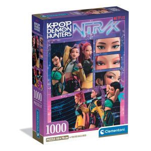 CLEMENTONI Пъзел KPOP Demon Hunters 1000ч с 2 плаката 1000ч.