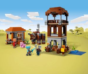 LEGO® Minecraft® Кулата на грабителите и Опустошителя 21278 