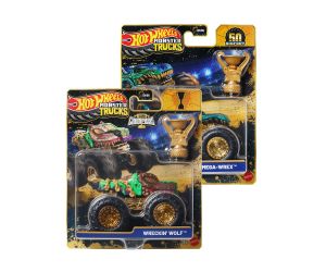 Hot Wheels Monster Trucks Шампиони 1:64, асортимент