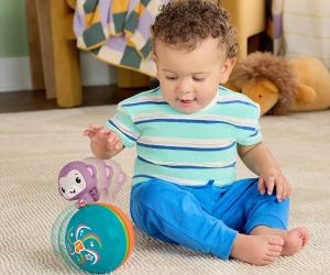 Fisher Price Музикална топка с маймунка