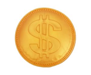 Squeezy Coin Антистрес играчка XXL Монета