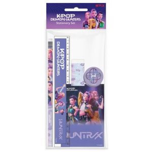 K-POP DEMON HUNTERS Комплект ученически пособия Huntrix Lilac