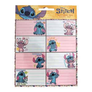 Stitch Етикети за тетрадки 16 броя
