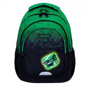 Astra Ученическа раница Пиксел герой AB330 39 х 28 х 15 см
