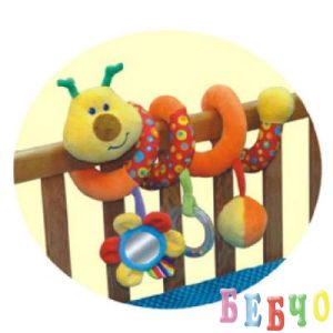 Бебешка играчка за легло - спирала 