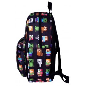 Astra Ученическа раница MINECRAFT Multi characters, 40 x 30 x 14 см