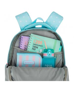 Astra Ученическа раница Линии и кученца, AB300 42 х 30 х 19 см