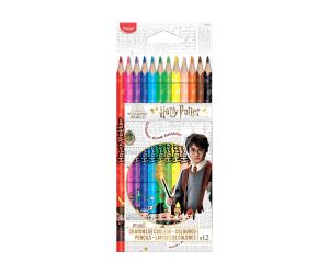 Maped Harry Potter Цветни моливи, 12 цвята 