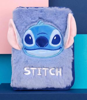 Disney Stich Пухен несесер с 2 отделения 