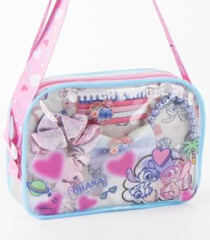 Disney Stitch Аксесоари за коса в чанта за рамо