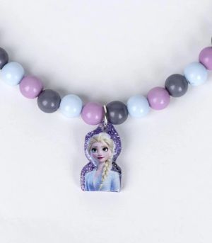 Disney Frozen Скрънчи ластик с 2 фиби и колие 