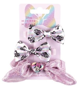 Disney Minnie Скрънчи ластик с 2 фиби 