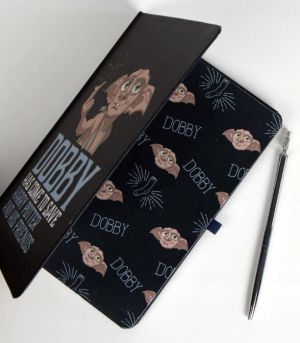 Harry Potter Подаръчен комплект Тефтер, Химикал и Чорапи DOBBY