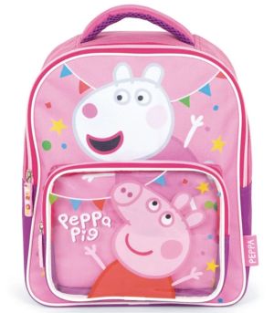 Peppa Pig Детска Раница с преден джоб 33x26x14 