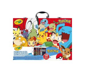 Crayola Pokemon Куфарче за художници 115 части