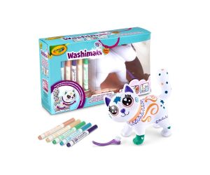 Crayola Washimals Фигура за оцветяване голяма коте