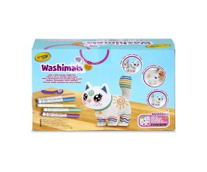 Crayola Washimals Фигура за оцветяване голяма коте