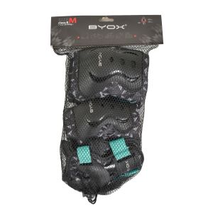 BYOX Протектори Dazzle тюркоаз Class B (25-50kg)
