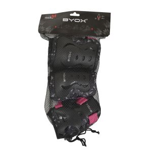 BYOX Протектори Dazzle розов Class B (25-50kg)