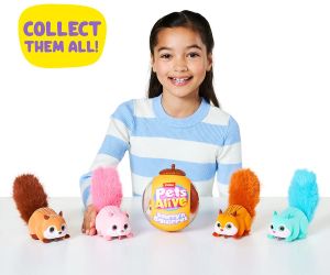 Zuru Pets Alive Бягаща катеричка, асортимент