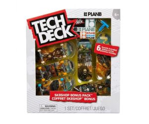 TECH DECK Мини скейтборд 3 броя с 3 допълнителни дъски