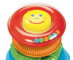 Jakks Pacific Кола за каране и бутане и рингове за подреждане Fisher Price