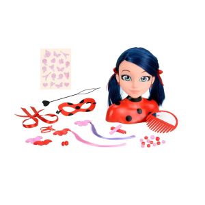 MIRACULOUS Калинката и Котарака Глава за фризиране Калинката