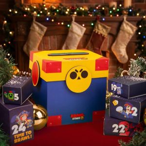 Brawl Stars Коледен календар Mega Box
