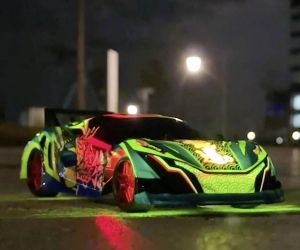 DICKIE Радиоуправляема кола Laser Samurai RTR