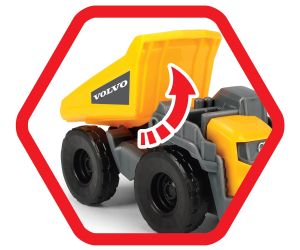 DICKIE Камион с микро строителни машини